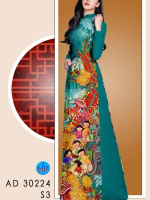 1608522750 676 vai ao dai hoa in 3D (5)